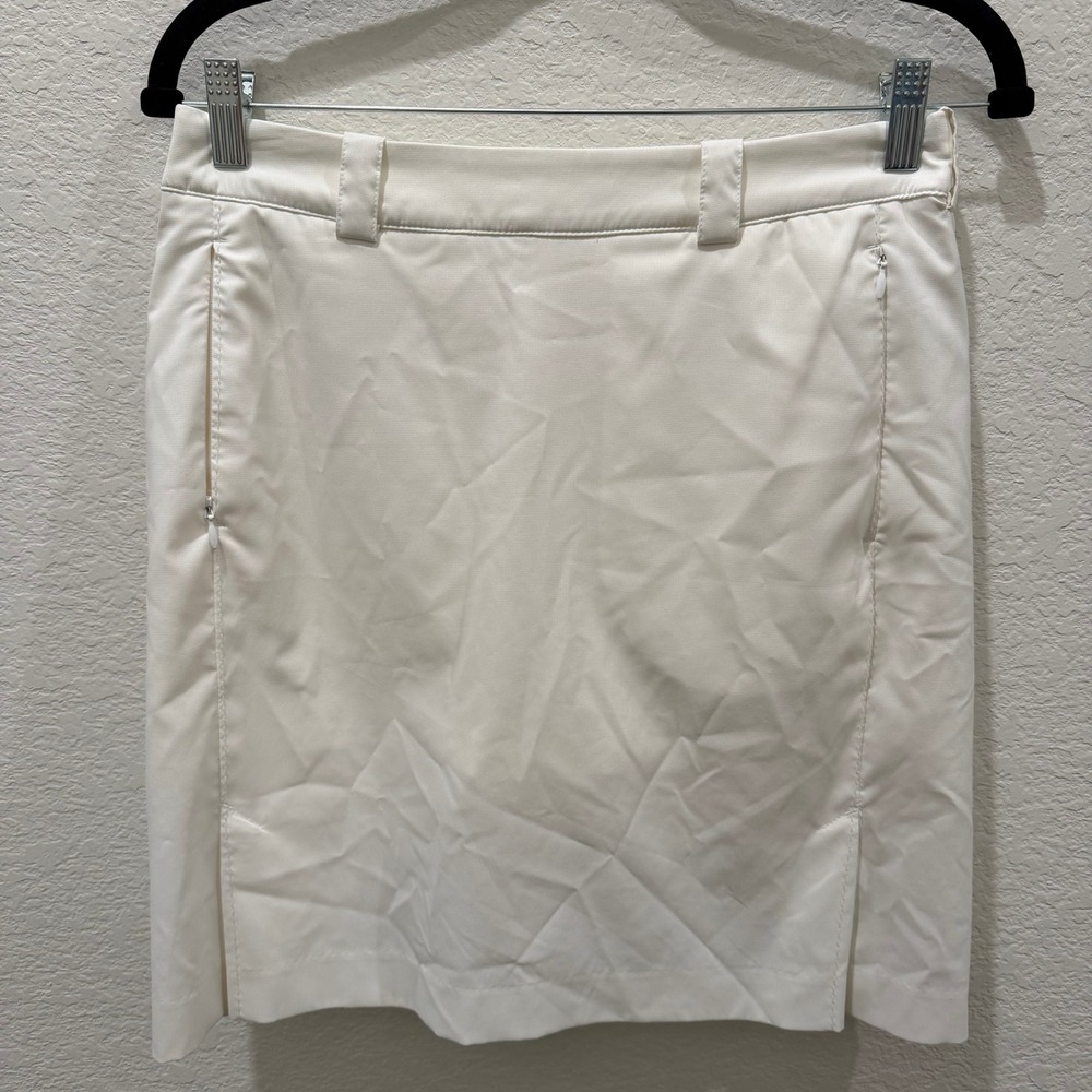 Nike Golf Tour Performance Dri-FIT Skirt White Women Size 4 Activewear Skort